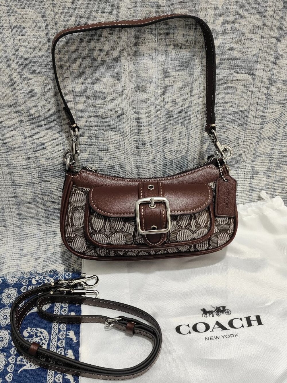 Coach Ashton 20 Vintage-Style Shoulder Bag - Picture 1 of 7